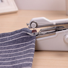 Máquina de costura manual portátil, para roupas, tecidos, ponto rápido, sem fio, linha 2024 - compre barato