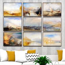 Home Decoration Art Wall Pictures Fro Living Room Poster Print Canvas Paintings British Joseph Mallord William Turner River 2024 - buy cheap