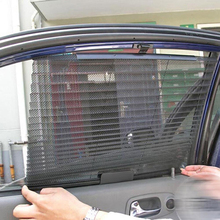 Cortina de ventana lateral para coche, protector solar de mosquitos, sombra de protección UV para verano, sombrilla de parabrisas de coche, 60cm x 46cm 2024 - compra barato