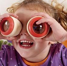Красочный Деревянный Мини-калейдоскоп, игрушка, креативные игрушки, агический калейдоскоп, детский Развивающий пазл, игрушка 2024 - купить недорого
