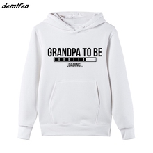 New Soon To Be A Grandpa Funny Men's Sweatshirt New Grandfather Gift Men Fleece Hoody Hoodie Cool Coat Jacket 2024 - buy cheap