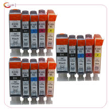 15 PCS Compatible PGI-520 CLI-521 PGI 520 CLI 521 Ink cartridges for canon PIXMA IP3600/IP4600/IP4700 MX860 inkjet cartridge 2024 - buy cheap