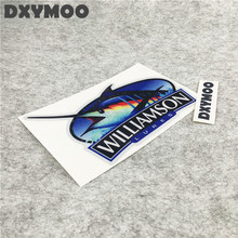 3sizes Fishing Sticker Decals Creative Fashion Car Styling Stickers Reflective Fish Tank Decals for WILLIAMSON Lures 2024 - buy cheap