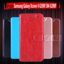 Hot Sale ! Luxury Flip PU Leather Phone Case For Samsung Galaxy Xcover 4 Xcover4 G390F SM-G390F Fashion Wallet Card Slots Cases 2024 - buy cheap