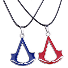 Euro-American Hot Game Jewelry  Necklace Women Men Rope Necklace Red Blue 2 Colors Options Wholesale 24pcs/lot 2024 - buy cheap