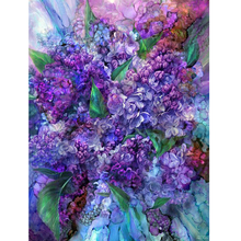 GLymg Wild Lilacs Craft Painting Rhinestones Embroidery 5D Diamond Painting Kit Diy Diamond Embroidery Wall Arts Decor 2024 - buy cheap