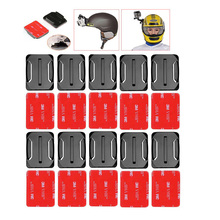 10 pcs Curved Adhesive Sticker Mount Kit for GoPro Hero 6 5  4 3+ 3 2 1 Go Pro Session SJ4000 for XiaoMi Yi Camera accessories 2024 - buy cheap