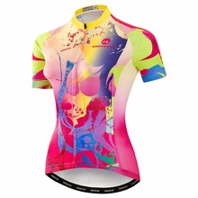 Pink Cycling Jersey Women Bike Top Shirt Summer Short Sleeve MTB Cycling Clothing Ropa Maillot Ciclismo Racing Bicycle Clothes 2024 - buy cheap