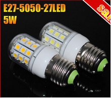Ultra Bright Spotlight E27 E14 G9 Led Light E27 5050 Corn Led 5W 220V Led Lamps Bulb Corn Lamp 27Leds White Warm White 2024 - buy cheap