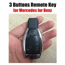 Лучшие продажи БЕСКЛЮЧЕВОЙ умный дистанционный ключ 3 кнопки 315 МГц чип для Mercedes для Benz после года 2000 2024 - купить недорого