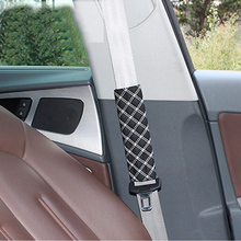 Cinto de segurança automotivo, 2 peças, alça de ombro, almofada, confortável, acolchoamento para cinto de segurança do carro 2024 - compre barato