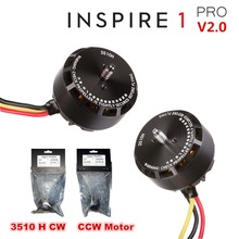 Motor dji inspire 1 pro v2.0 100% original, motor cw, ccw 3510h, cw: m2 m4/ccw: m1 m3, peças de reparo para substituição 2024 - compre barato