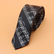 5cm Personality Mens Ties Fashion Piano Music Neckties Plaid Slim Tie Business Striped Tie For Male 2024 - buy cheap