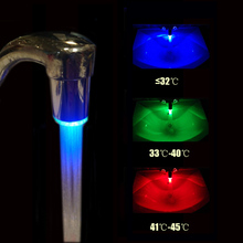 Kitchen Faucet Temperature Control Color Change Three-Color Single Handle Pull Out Bathroom Faucet Accessories Torneira A3-SLT01 2024 - buy cheap