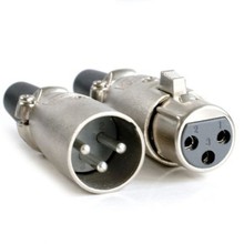 5 Pair 3 Pin XLR Female Jack + Male plug Set Adapters Audio Connectors for Speaker Cables 2024 - buy cheap