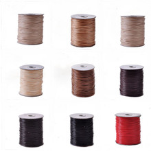 SEA MEW 1.5mm Waxed Thread Polyester Cord String Strap Necklace Bracelet Rope 160m DIY Jewelry Accessories 2024 - buy cheap