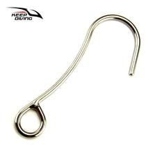 KEEP DIVING Underwater Scuba Diving Single Stainless Steel Reef Drift Hook for Cave Diving BCD Accessories 2024 - buy cheap
