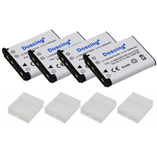 Doscing 4pcs 3.7V 1200mAh Li-42B EN-EL10 FNP-45 D-Li63 CNP-80 LI-40B Camera Replacement Battery for Nikon for OLYMPUS for FUJ 2024 - buy cheap