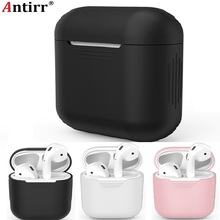 Soft Silicone Case For Apple Airpods Shockproof Cover For Apple AirPods Earphone Cases Ultra Thin Air Pods Protector Case 2024 - buy cheap