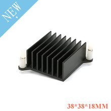 1pc Heatsink 38*38*18mm Cooling Accessories DIY 38x38x18mm CPU GPU IC Memory Chip Aluminum Heat Sink Extruded Cooler Radiator 2024 - buy cheap