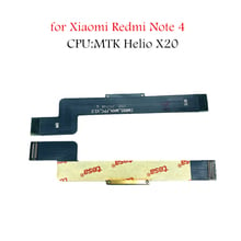 Piezas de repuesto para Xiaomi Redmi Note 4 MTK, placa base, Cable flexible, LCD 2024 - compra barato
