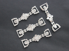 15 piezas de conectores de Bikini de diamantes de imitación de cristal de moda, novedad 2024 - compra barato