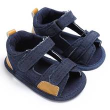 Baby Boy Girls Sandal Summer Moccasins Shoes Casual Cotton Bottom Anti-Slip Sandal 0-18M 2024 - buy cheap