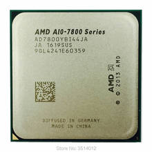 Четырехъядерный процессор AMD A10-Series A10-7800 A10 7800 ГГц AD7800YBI44JA / AD780BYBI44JA разъем FM2 + 2024 - купить недорого