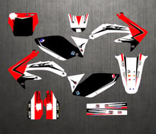 Pegatinas gráficas personalizadas para motocicleta, Kit de pegatinas para Honda CRF 450R 2005 2006 2007, 05-08 CRF450R, Dirt Bike 2024 - compra barato