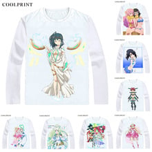 Hina Logi from Luck & Logic Shirt Multi-style Long Sleeve Shirts Luck Logic Athena Tamaki Yurine Nina Alexandrovna Cosplay Shirt 2024 - buy cheap