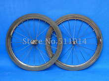 Toray  Carbon Fiber Clincher Wheelset 60mm  Road Bike Bicycle Wheel Clincher Rims 20.5/23/25mm Width 2024 - buy cheap