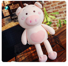 soft cotton plush toy cute pig plush toy cartoon pig large 100cm soft doll hugging pillow Christmas gift b1221 2024 - buy cheap