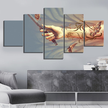 5 Piece HD Abstract Art Butterfly Picture The Last of Us Video Game Poster Wall Sticker Canvas Paintings for Home Decor Wall Art 2024 - buy cheap