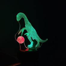 Kinds Of Bird's Mouth 3d Light Visual Night Light Creative 7 Color Touch Charging Led 3d Lamp Gift Atmosphere Kids Lamp 2024 - buy cheap