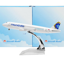 Indonesia Mandala Airlines  Airbus 320  16cm model airplane kits child Birthday gift plane models toys  Christmas gift 2024 - buy cheap