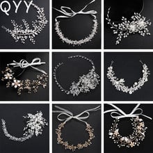 Classic Handmade Headbands Austrian Crystal Hair Vine Wedding Hair Accessories Bridal Headpieces Bride's Tiaras for Women 2024 - buy cheap