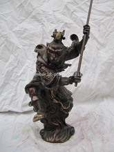 Free Shipping 23cm Classical Bronze Sculpture Chinese Folk Sun Wukong Monkey King Statue 2024 - buy cheap