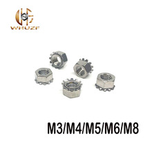 M3 M4 M5 M6 M8 K-type K-Lock Nut 304 stainless steel Keps Nuts Toothed Polydentate Hex Nut 2024 - buy cheap