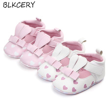 Baby Girl Flats Shoes Newborn Soft Moccasins Moccs Shoes Infant Cute Cartoon Fashion Footwear Toddler 1 Year Old First Walkers 2024 - buy cheap