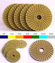 400# 4"(100mm) flexible wet diamond polishing pads with premium quality and competitive price 2024 - buy cheap