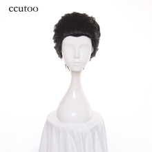 ccutoo 12inch Phoenix Wright Black Short Without Bangs Synthetic Hair Cosplay Wig Heat Resistance Fiber Men's Costume Party Wigs 2024 - buy cheap
