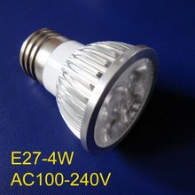 Alta qualidade E27 led 4w refletor LED, led de alta potência E27 4w holofotes, E27 conduziu a lâmpada 4w (frete grátis 2 pçs/lote) 2024 - compre barato