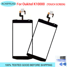 KOSPPLHZ 5.6 inch for oukitel K10000 Touch Screen Glass 100% tested Digitizer Glass Panel Touch Replacement For K 10000 + tools 2024 - buy cheap