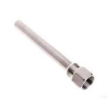 Stainless Steel Thermowell 1/2" NPT Threads 130mm Long For Temperature Sensors 2024 - buy cheap