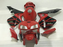 Molde de injeção para honda, conjunto de plástico, para cbr600rr, 05, 06, cbr, 600rr, 2005 e 2006 rr, cor preta e vermelha 2024 - compre barato