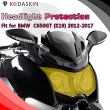 KODASKIN-cubierta de faro delantero ABS para motocicleta, lente de pantalla de protección para BMW C650GT K19 2012-2017 2024 - compra barato