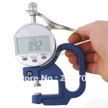 Medidor de espesor de Dial Digital de alta calidad, 0-12,7mm/0,5 pulgadas, medidor de espesor electrónico de 0-10mm 2024 - compra barato