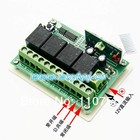 Novo! 12pçs 315mhz 433mhz dc 12v 10a 4ch interruptor de controle remoto sem fio sistema rf interruptor de luz de parede - especificações Novo! 12pçs 315mhz 433mhz dc 12v 10a 4ch interruptor de controle remoto sem fio sistema rf interruptor de luz de parede - especificações