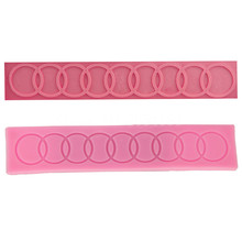 figure Rings Lace Silicone Fondant Soap 3D Cake Mold Cupcake Jelly Candy Chocolate Decoration Baking Tool Moulds FQ1939 2024 - buy cheap