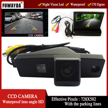 FUWAYDA Color CCD Car RearView Camera for Toyota Highlander Kluger Lexus RX300,with 4.3 Inch foldable LCD TFT Monitor WATERPROOF 2024 - buy cheap